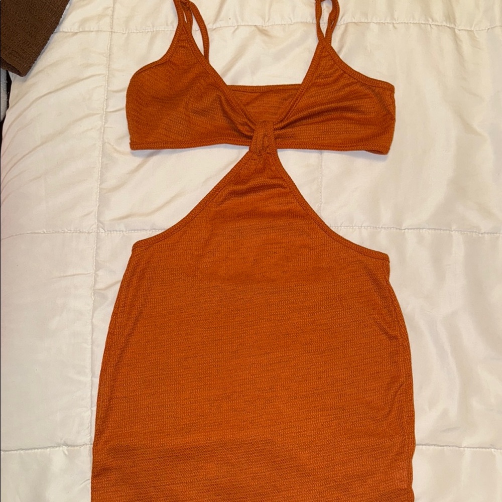 Orange Women's Top